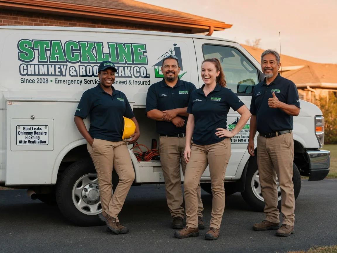Chimney flashing repair company in Cordova, NC